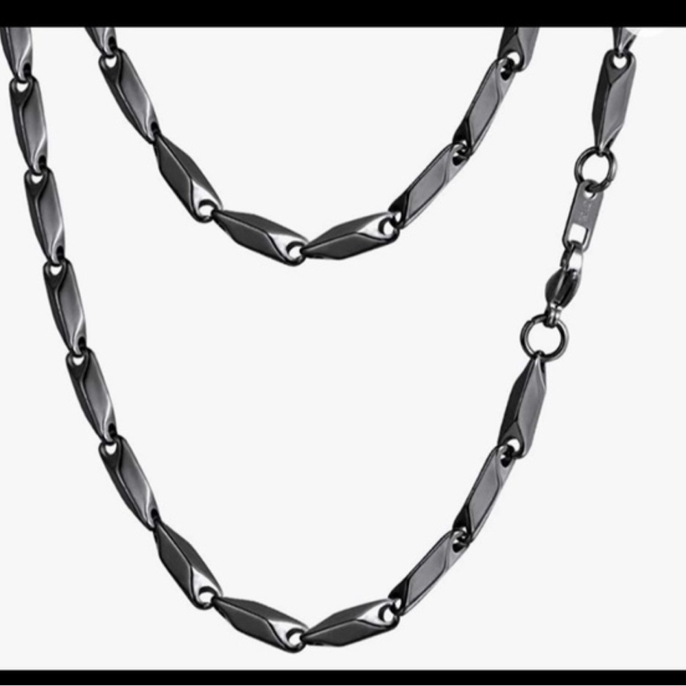 PROSTEEL 5mm 3D Chain Black Finish